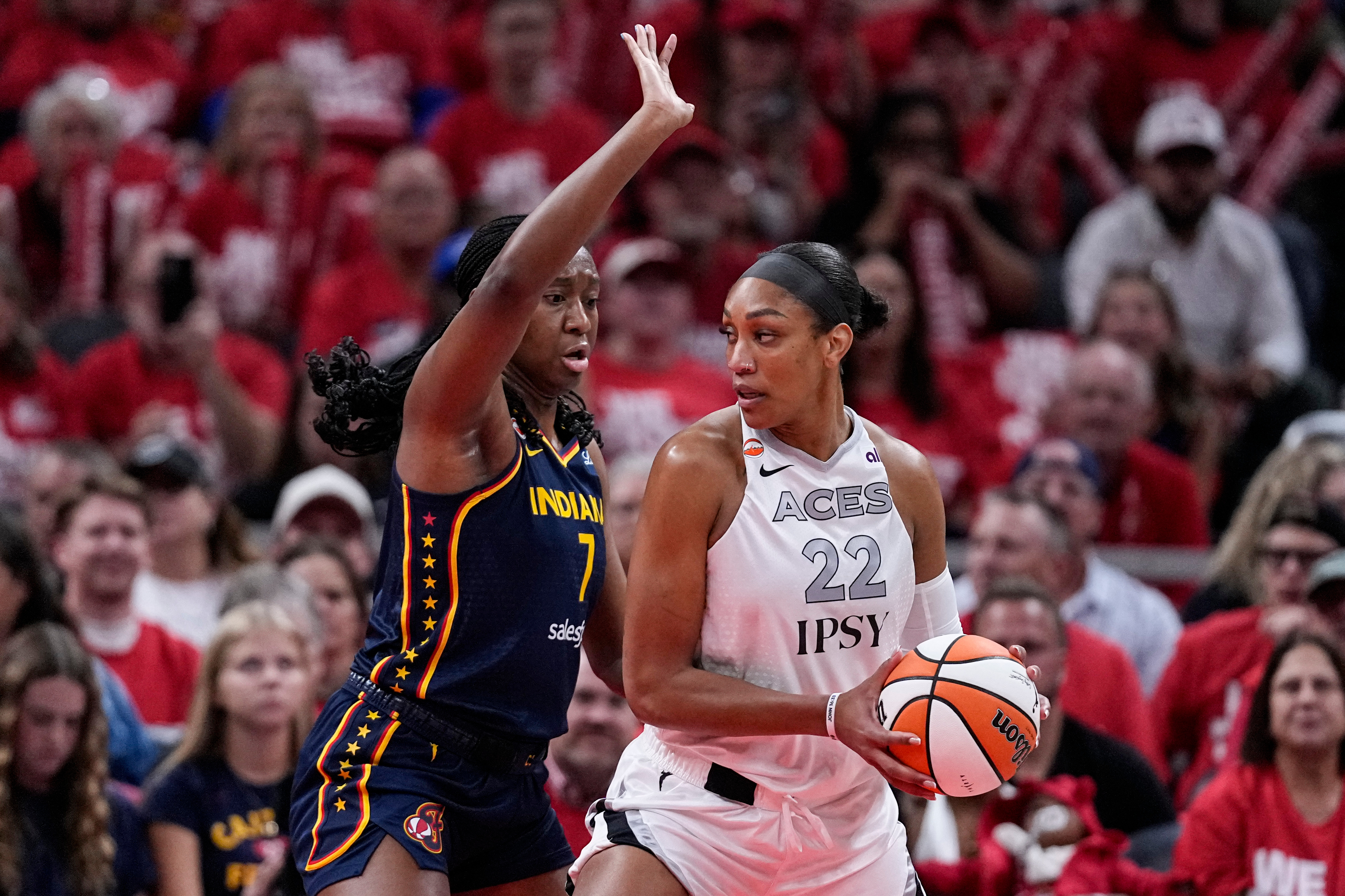 WNBA says no penalty for A'ja Wilson after fan incident in Game 2 against the Fever