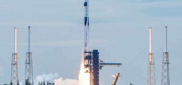 Astronauts arrive at International Space Station on the quickest US express flight yet