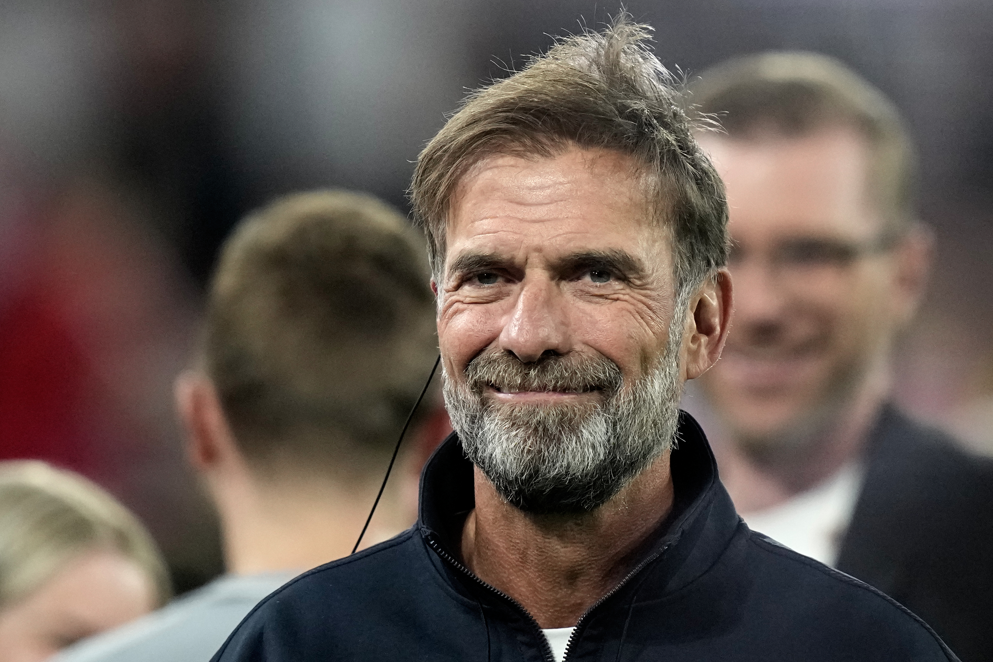 Germany's head coach Jurgen Klopp arrives prior to the UEFA Nations League soccer match between Germany and Serbia in Munich, Germany, Thursday, Oct. 1, 2026. 