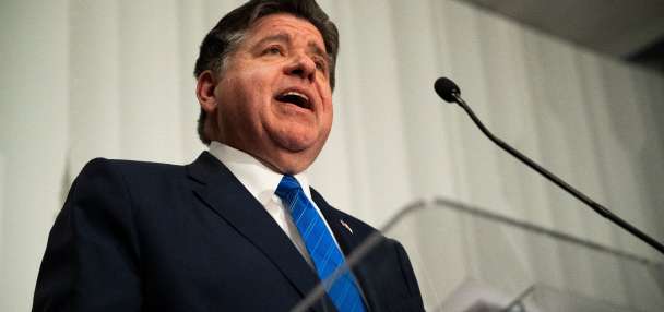 NFL's Goodell meets with Illinois governor as the Bears continue pursuit of new stadium