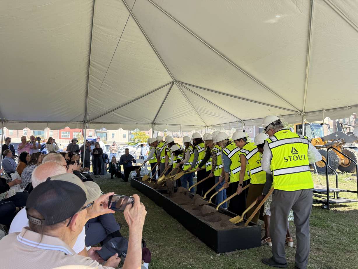 The Refuge Utah holds a groundbreaking for a new emergency shelter in Orem on Thursday to help survivors of domestic violence.