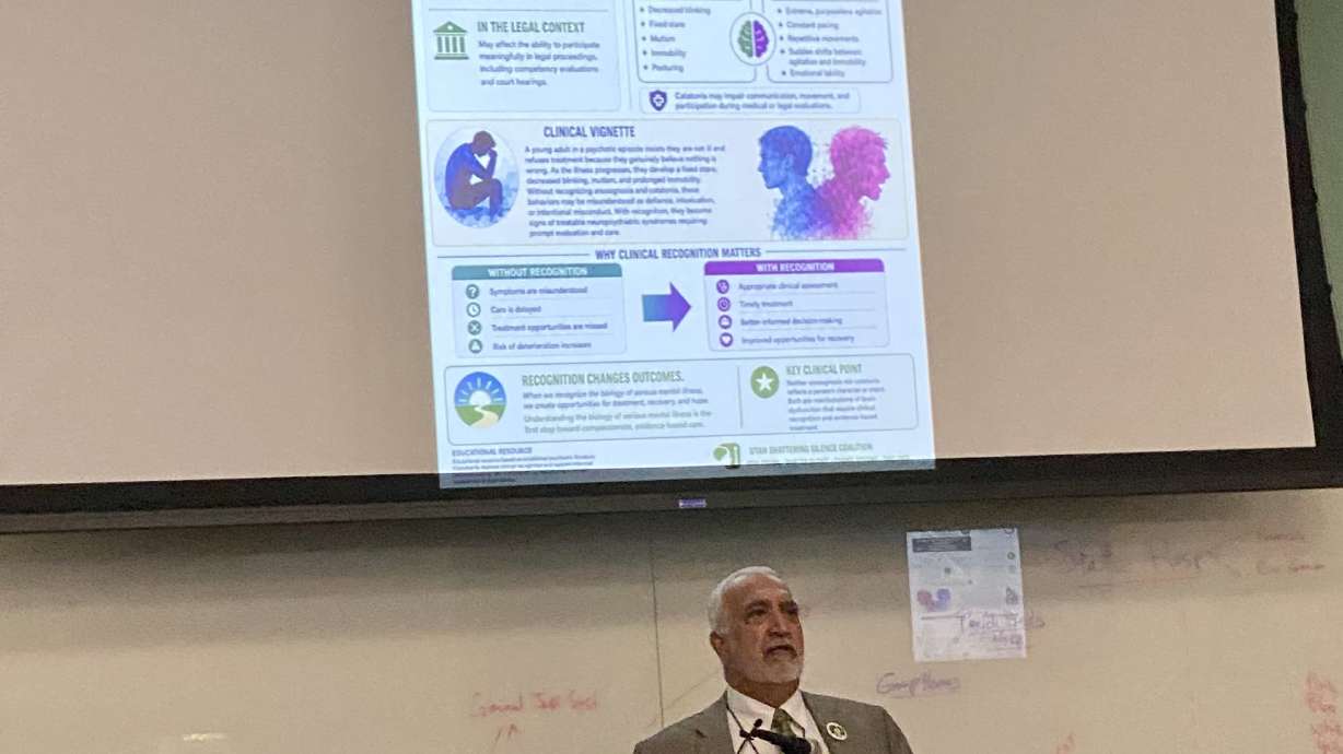 Salt Lake County District Attorney Sim Gill on Friday proposed a civil commitment court as an alternative to jail for people suffering from severe mental illness.
