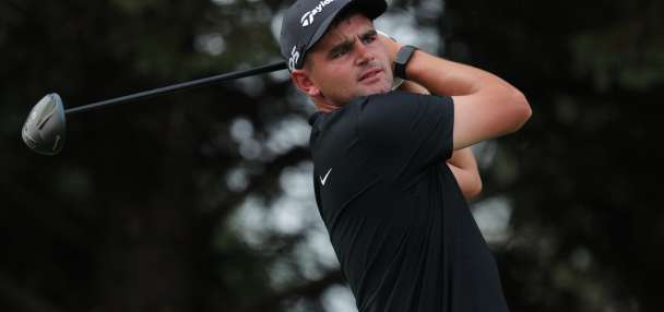 Casey Jarvis makes late birdie to take the lead at Dunhill Links Championship