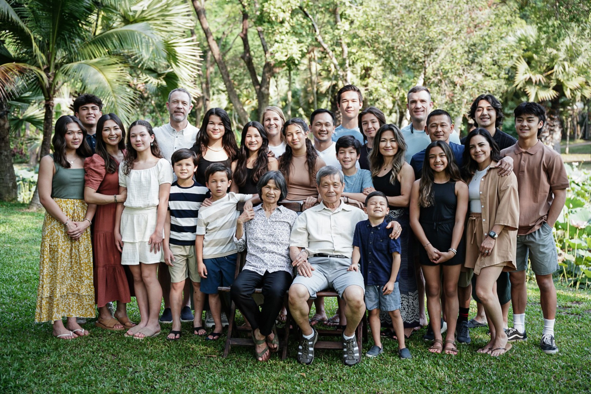 The extended Eav family traveled to Cambodia in 2023.