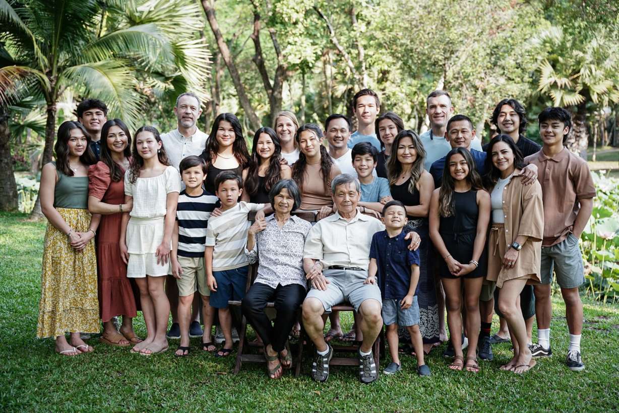 The extended Eav family traveled to Cambodia in 2023.