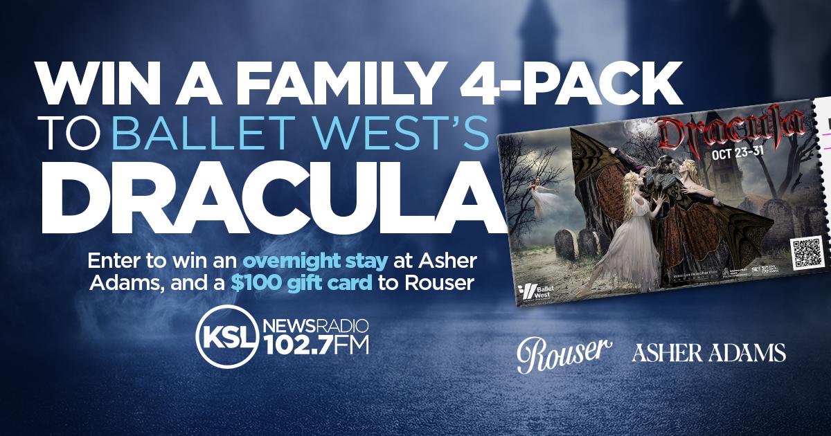 Win tickets to Ballet West's Dracula!