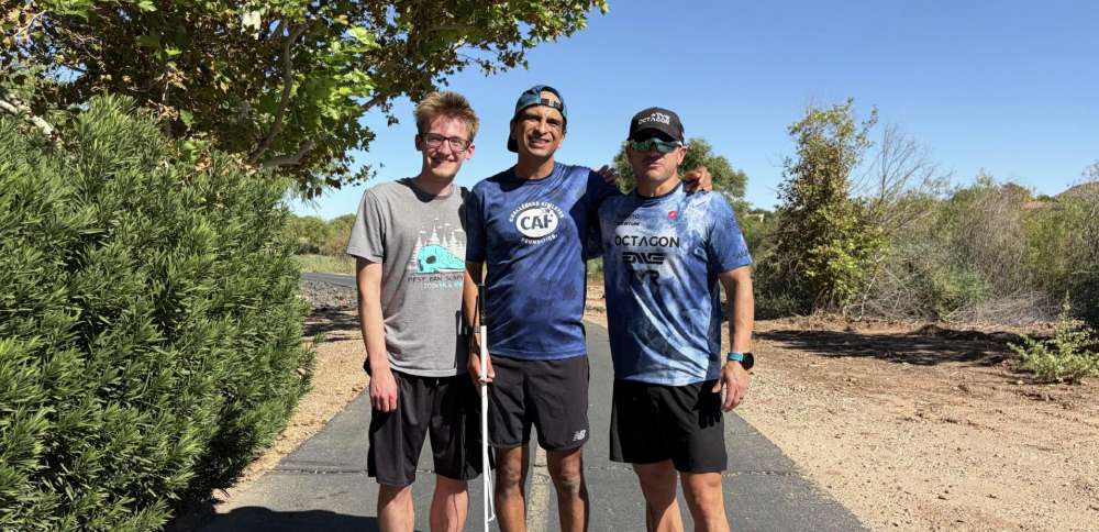 Blind runner to compete at St. George Marathon with help of Utah runners