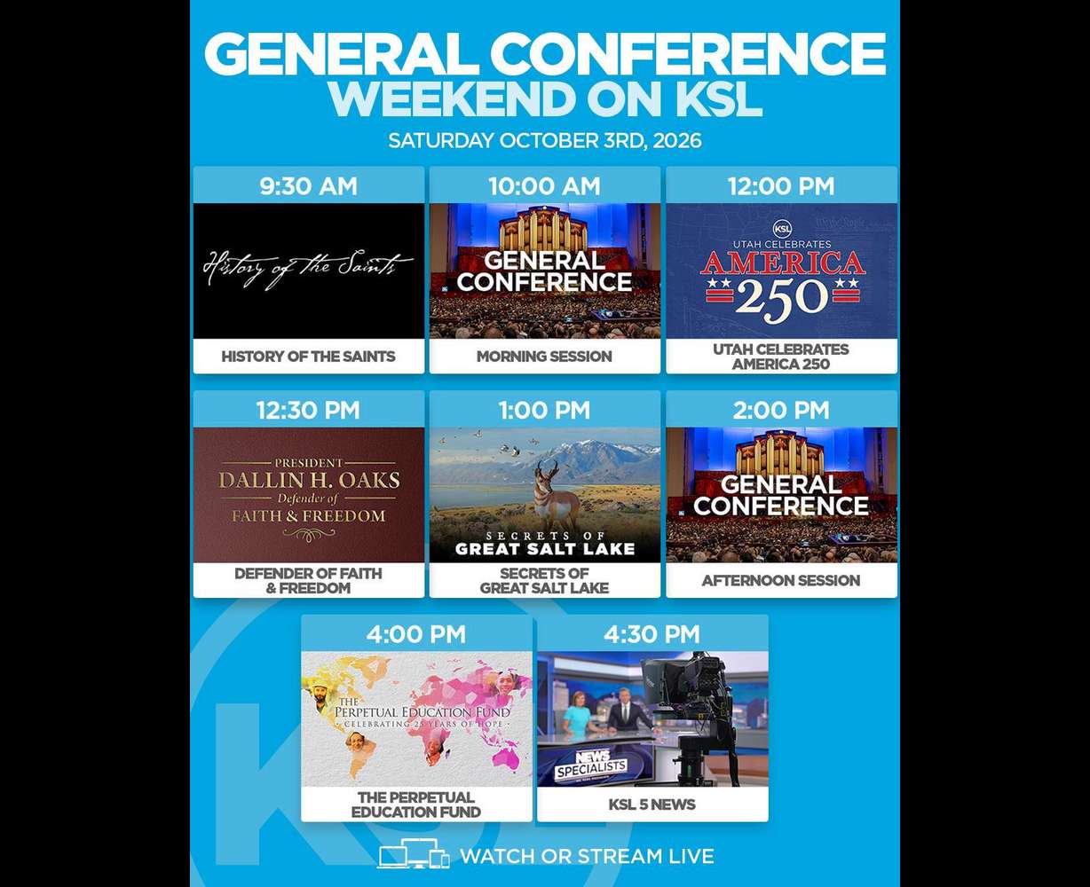 General conference special programming