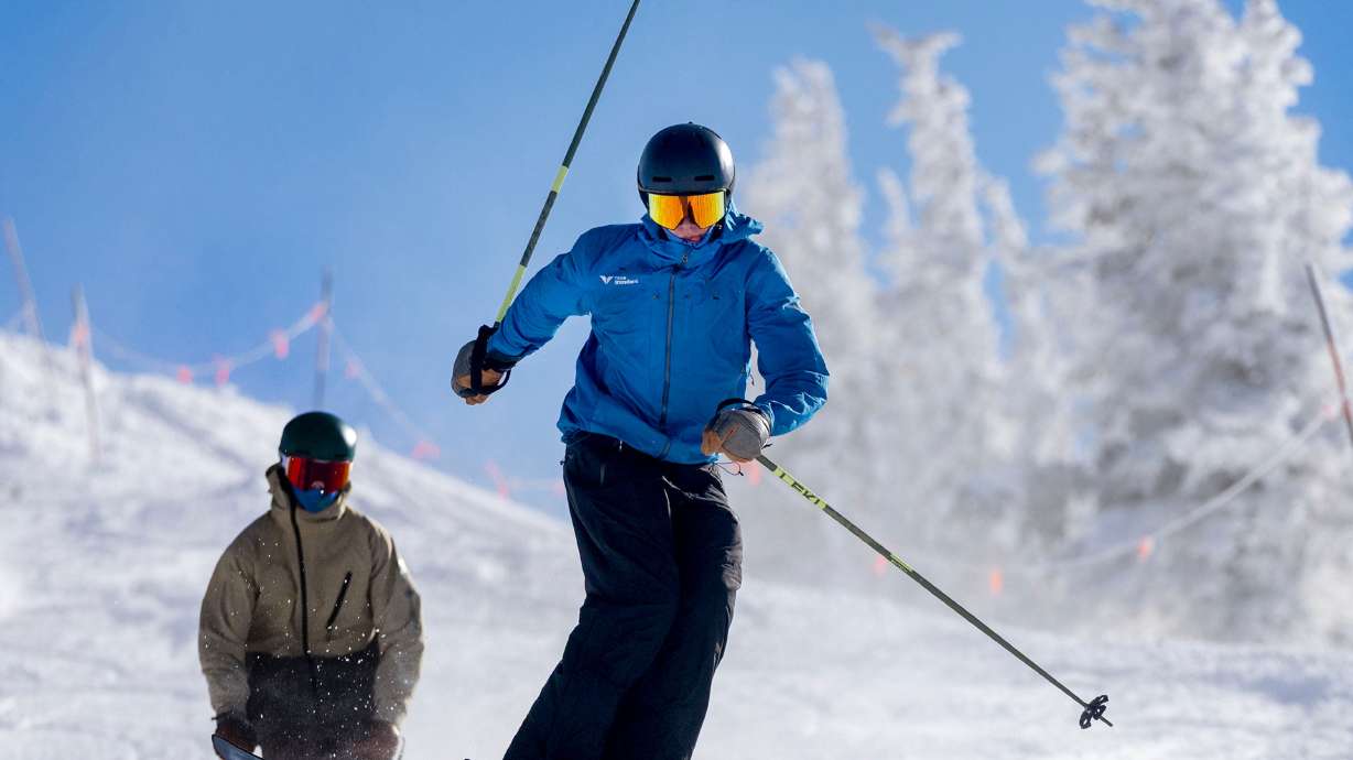 Skiers take advantage of the fresh snow at Snowbird in Little Cottonwood Canyon on Jan. 9. The predicted super El Nino is gaining strength, but what it means for the ski season remains cloudy.