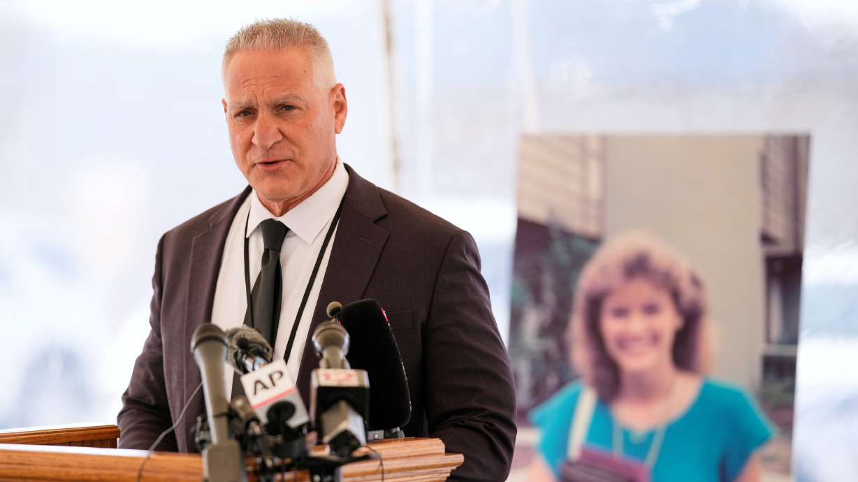Tennessee Department of Correction Commissioner Frank Strada speaks to the media after the execution of Harold Wayne Nichols, Dec. 11, in Nashville, Tenn. Strada resigned on Saturday after the failed execution of Christa Pike.