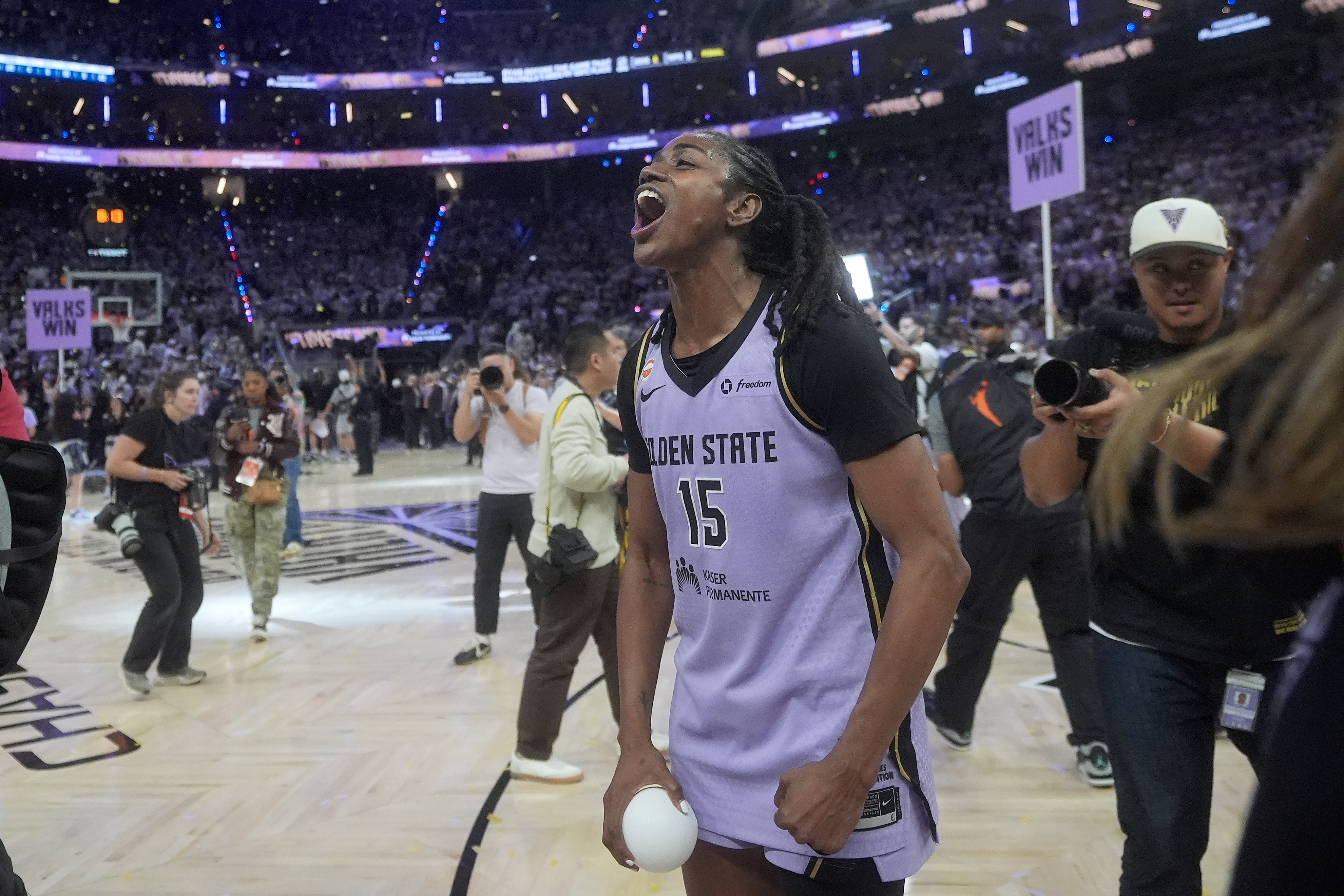 Gabby Williams helps lead second-year Valkyries into WNBA semifinals against defending champion Aces