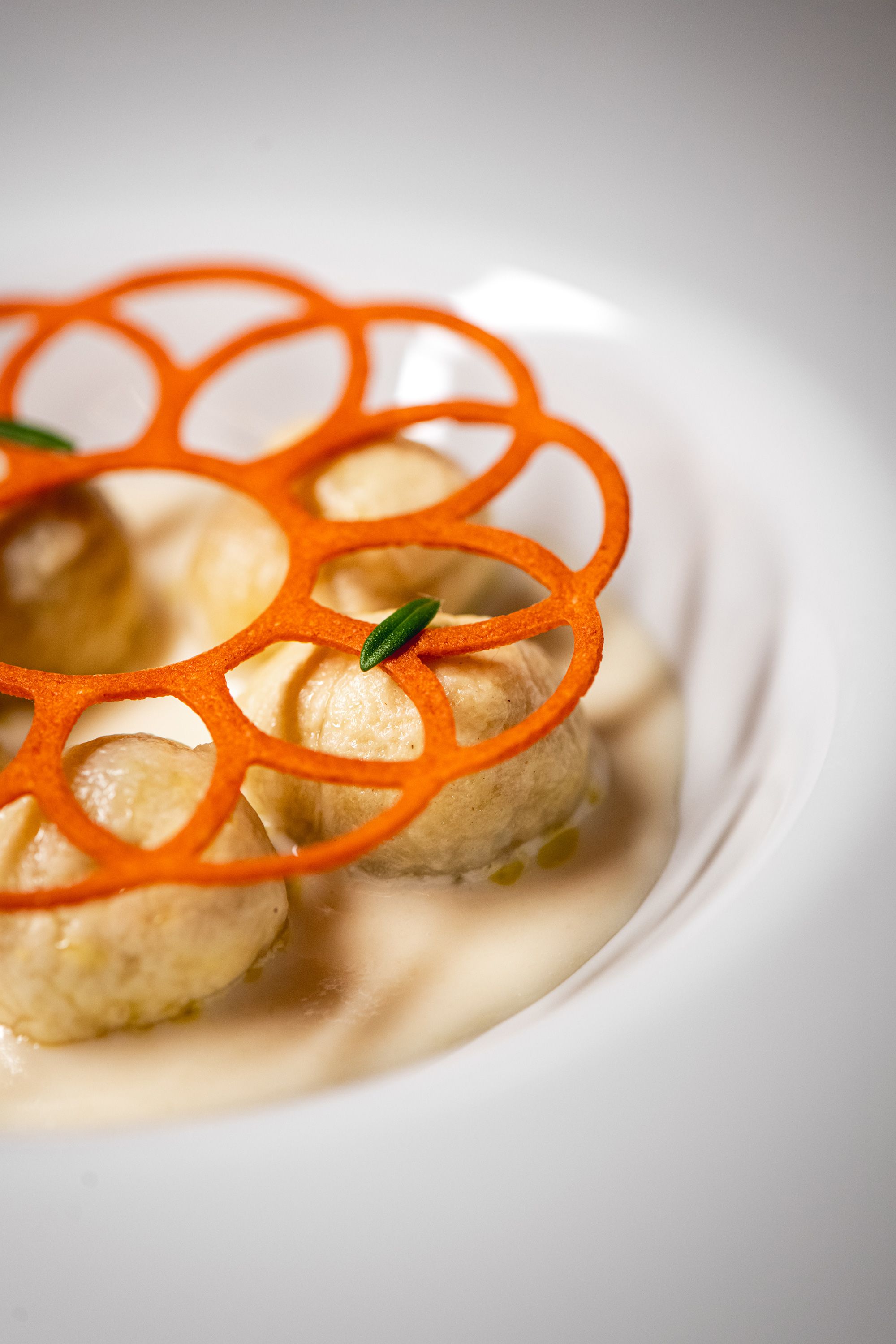 A dish at Argiano at Montalcino, Italy. Argiano is known as a memorable Tuscan dining experience.