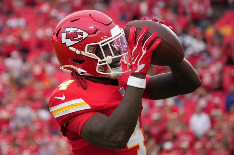 Chiefs WRs Rashee Rice, Tyquan Thornton suffer injuries
