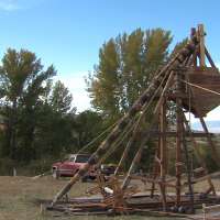 Former USU student brings medieval siege engine to life in Cache Valley