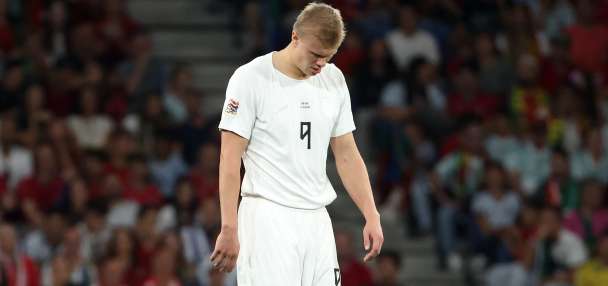 Workload concerns over Haaland after Man City striker asks to come off during Norway loss