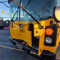 1 dead after crash between school bus and motorcycle in Cedar City