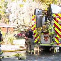 Salt Lake Valley fire crews conduct live fire training in Holladay