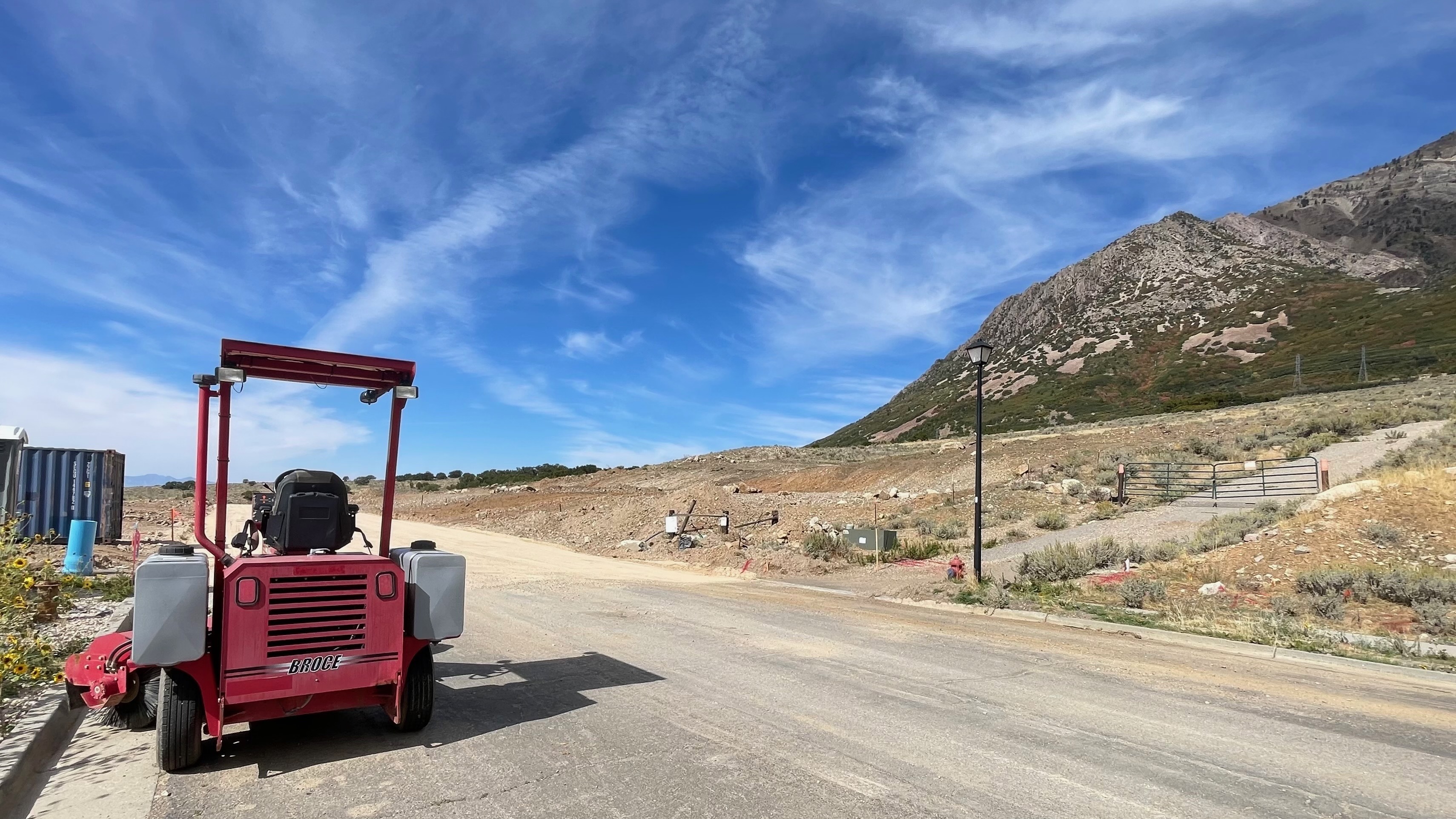 A 500-acre, 1,637-unit development proposal on the mountainside overlooking North Ogden has sparked concern among some. The photo from Saturday shows part of the development area west of where the paved section of Nebo Avenue ends.