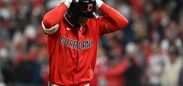 Guardians' bats go cold again, wasting Gavin Williams' 11 strikeouts in Game 2 loss
