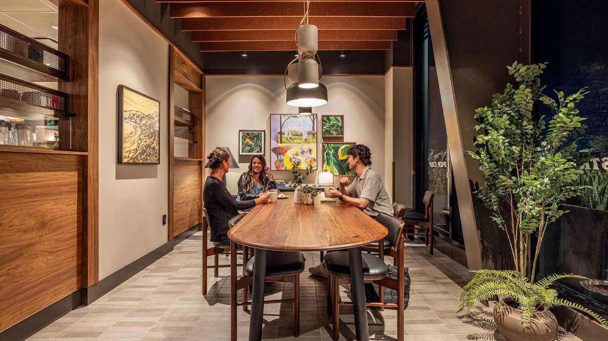 Some locations will have a conference table.
