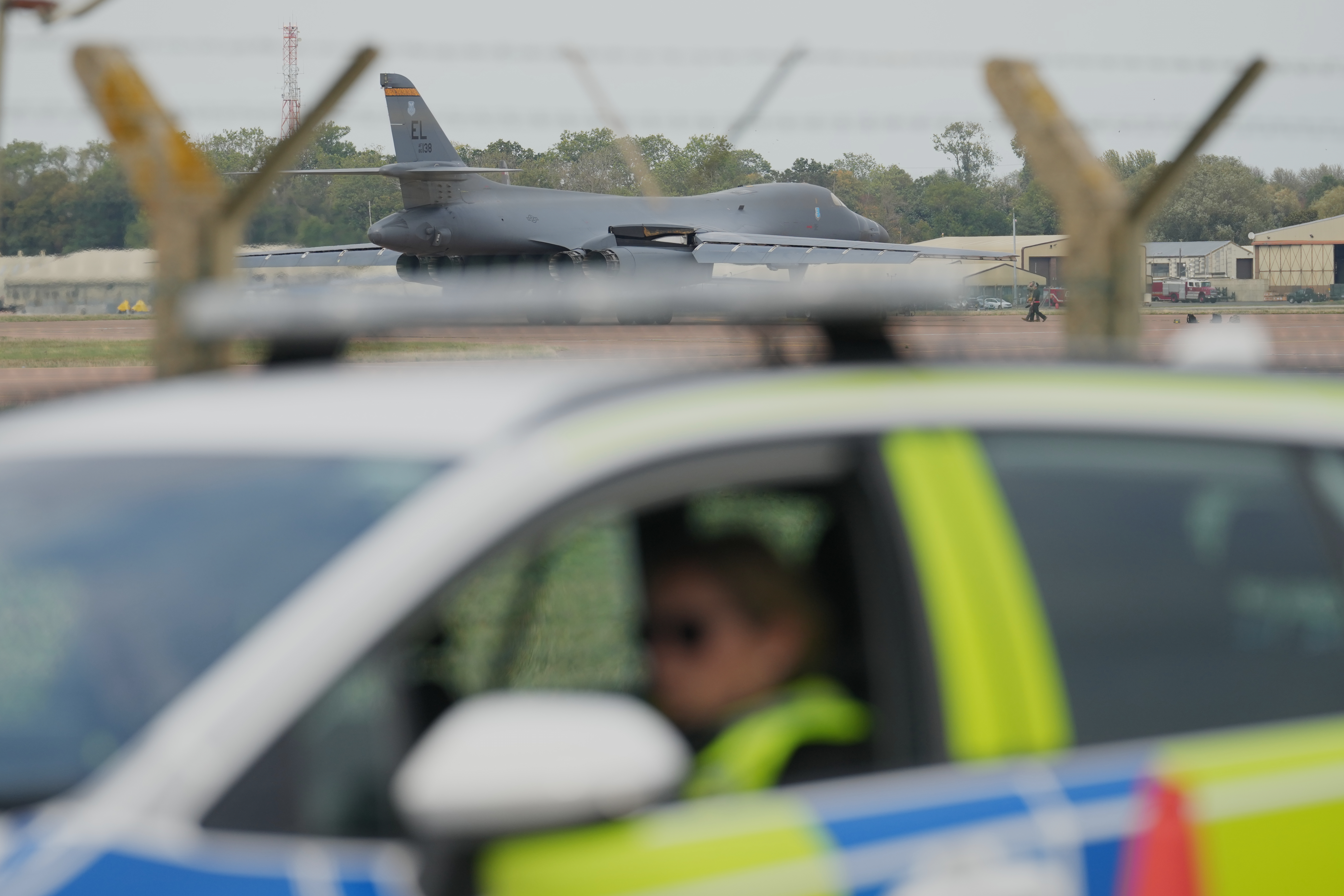 UK police arrest a 7th man in connection with a security incident at a US-run air base