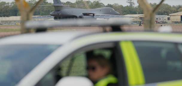 UK police arrest a 7th man in connection with a security incident at a US-run air base