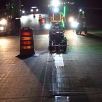 UDOT nears partial completion of 'zebra striping' project to improve the visibility of freeway lanes