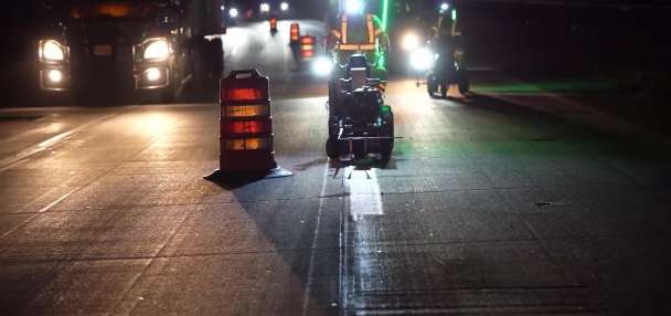 UDOT nears partial completion of 'zebra striping' project to improve the visibility of freeway lanes