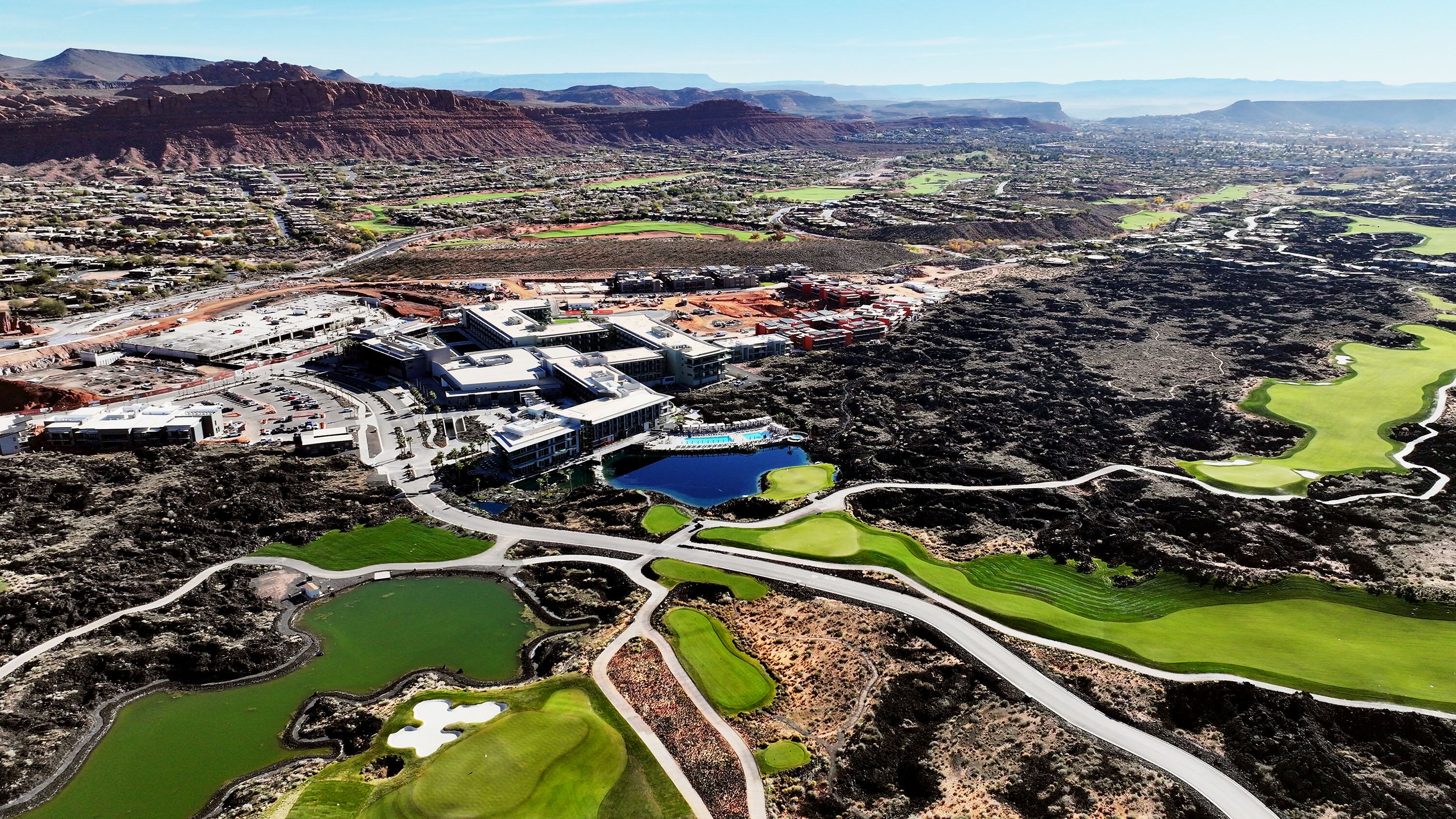 Growth in and around the St. George area on Dec. 16, 2025.