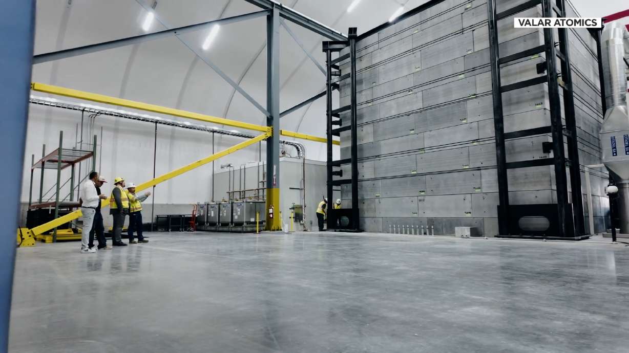 A small reactor was successfully tested by Valar Atomics in June at the Utah San Rafael Energy Laboratory. A professor of physics says regulators may need to consider changes in their approach when it comes to approving large-scale data center and energy-production projects.