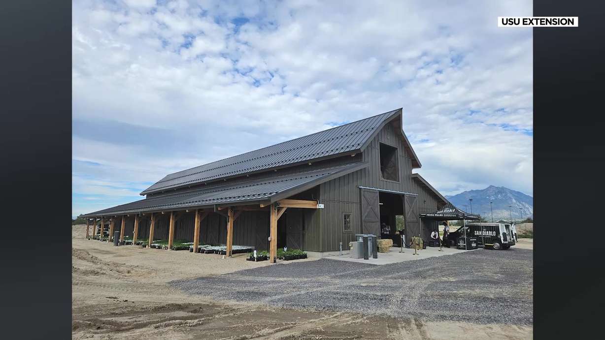 In 2022, a group of kids learned they couldn't keep livestock in their backyards. So they started creating a place where they could keep keep livestock and today, the Youth Livestock Barn has been raised in South Jordan.