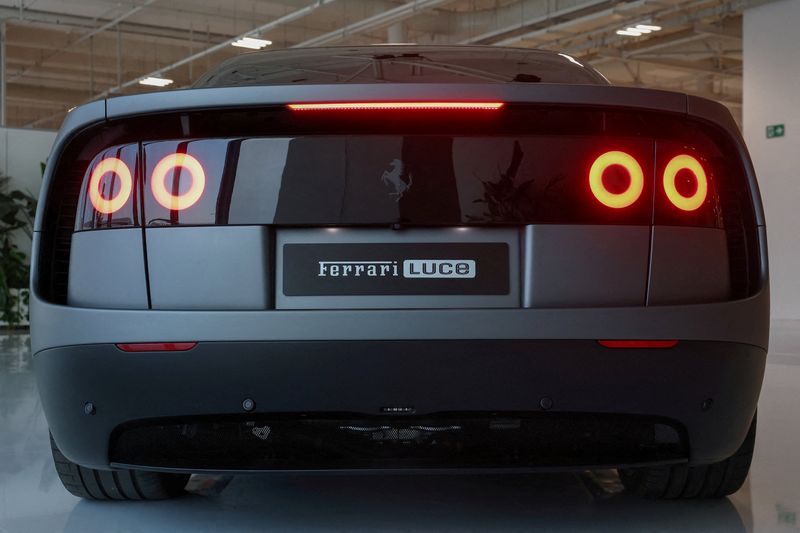 Bezos quip, Ive design shaped Ferrari's Luce EV, Elkann says