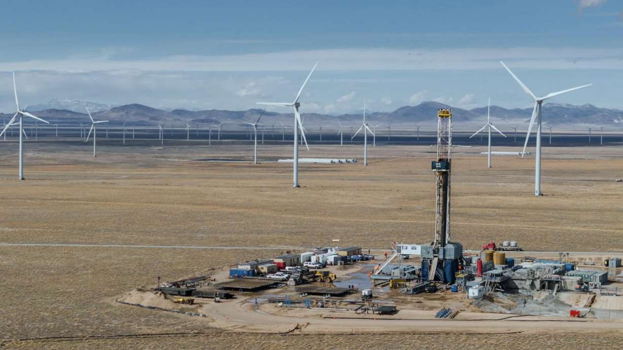 Fervo’s Cape Station geothermal development in Beaver County.