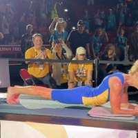 61-year-old woman holds 5-hour plank — a new world record — at Huntsman World Senior Games