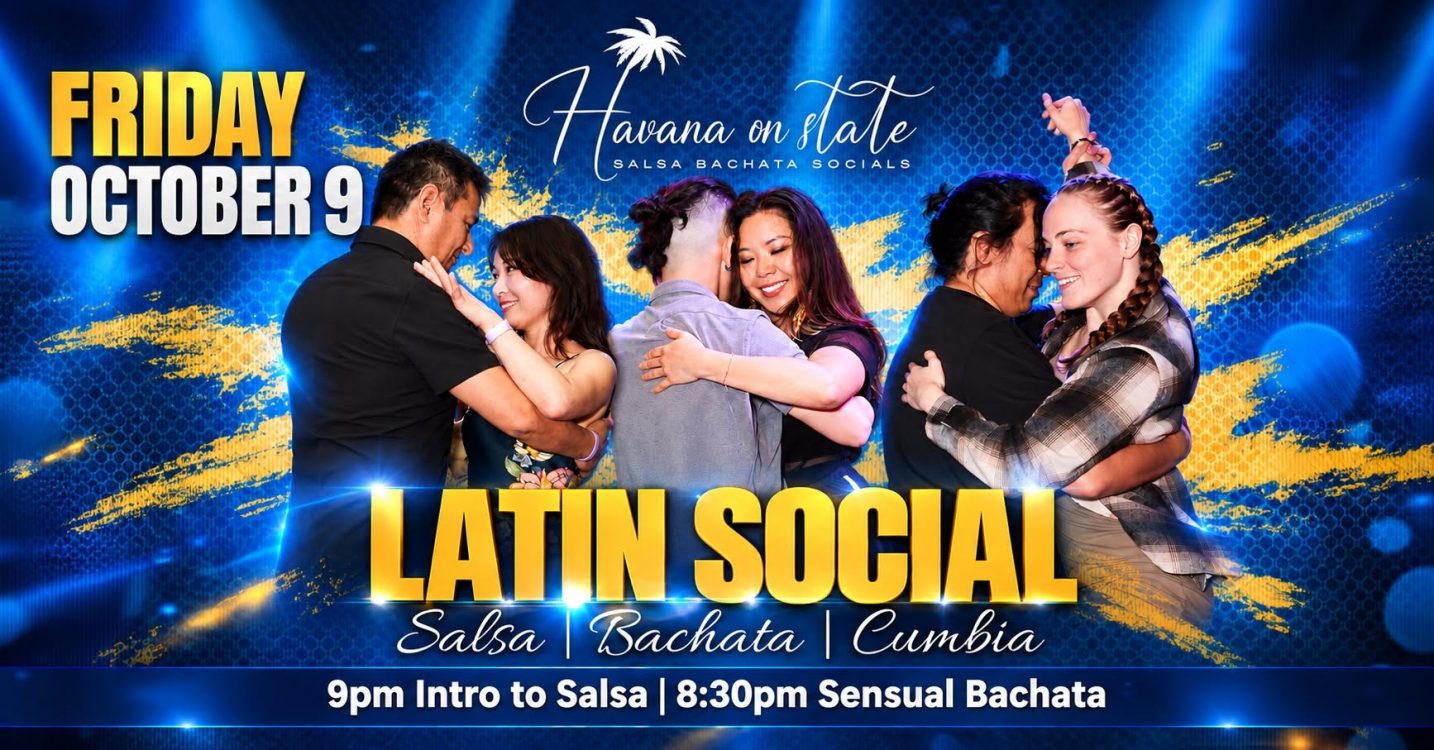 Beginner Salsa Dance Class & Social Dance! 9pm