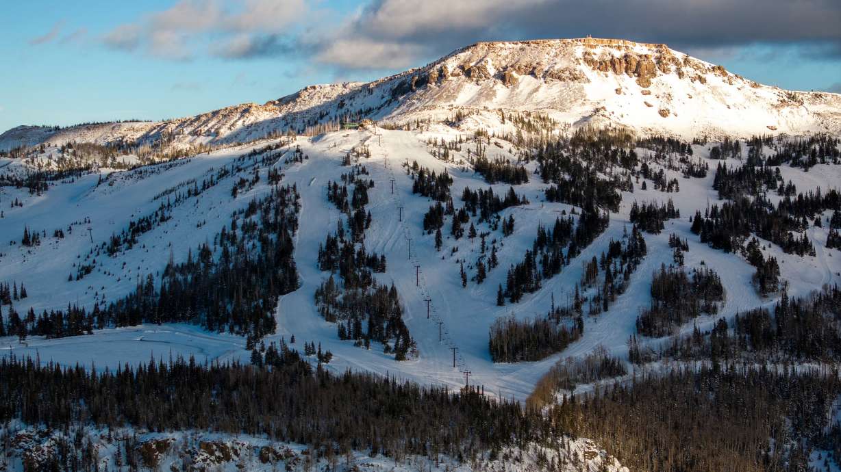 Skiers and snowboarders at Brian Head Ski Resort. As skiers and snowboarders dream about the possibilities a Super El Niño could bring, resorts across Utah are gearing up with upgraded lifts, expanded terrain and enhanced mountainside amenities.