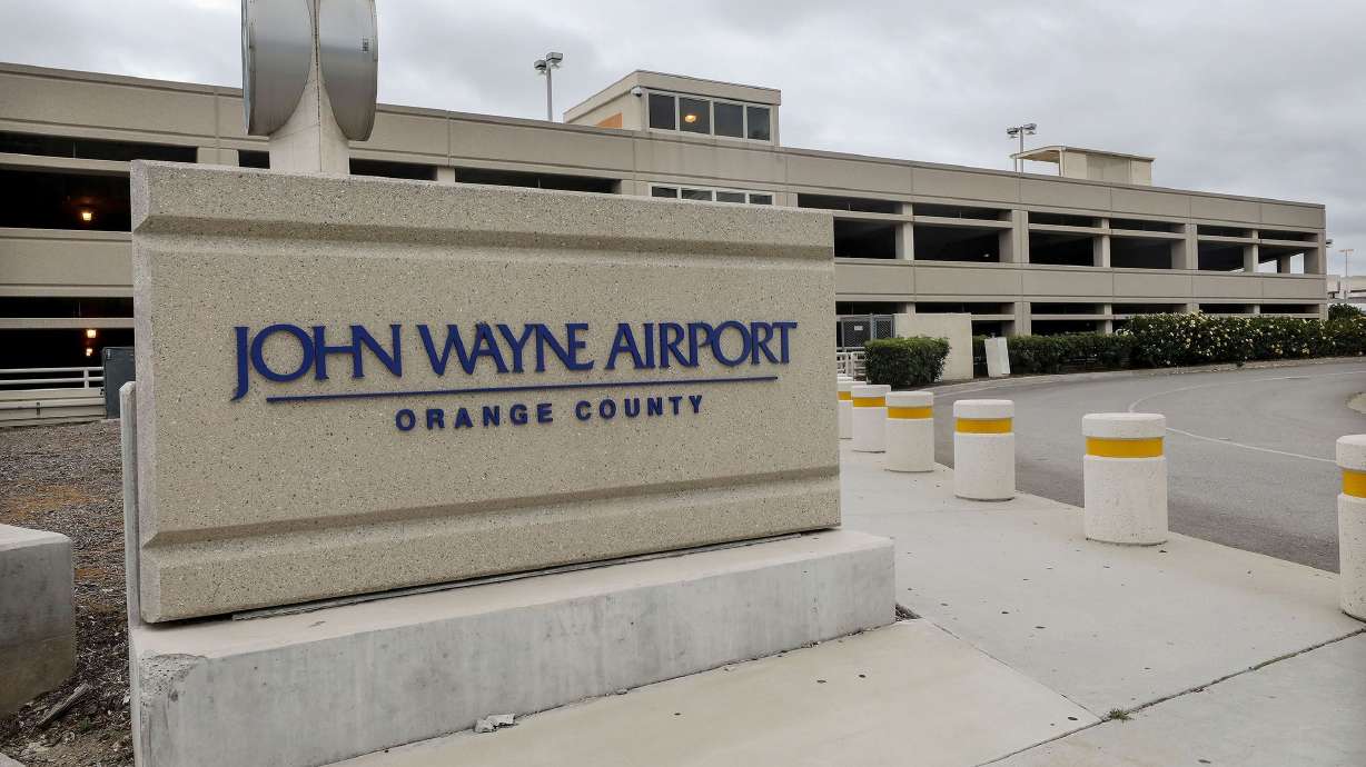 John Wayne Airport in Orange County, California.