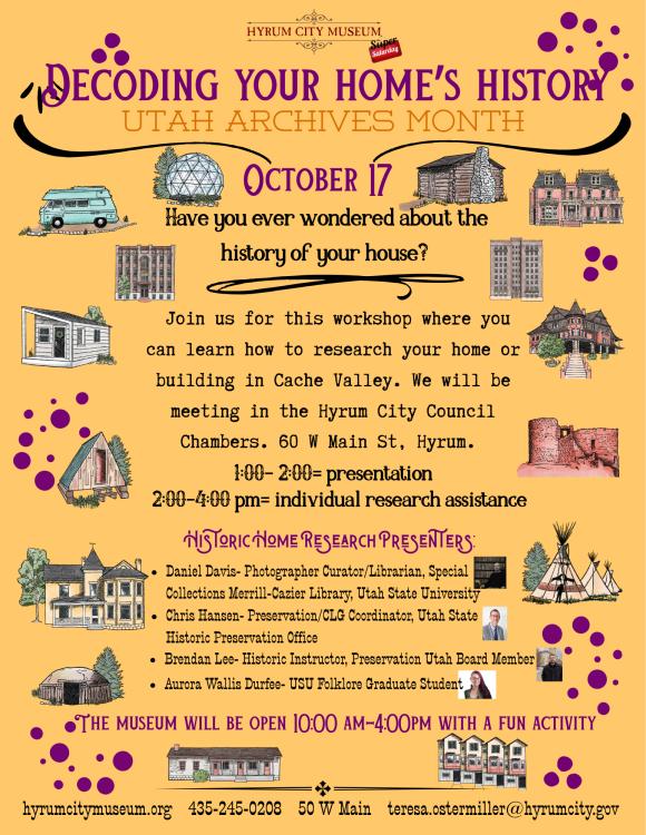 Super Saturday: Decoding your Home's History
