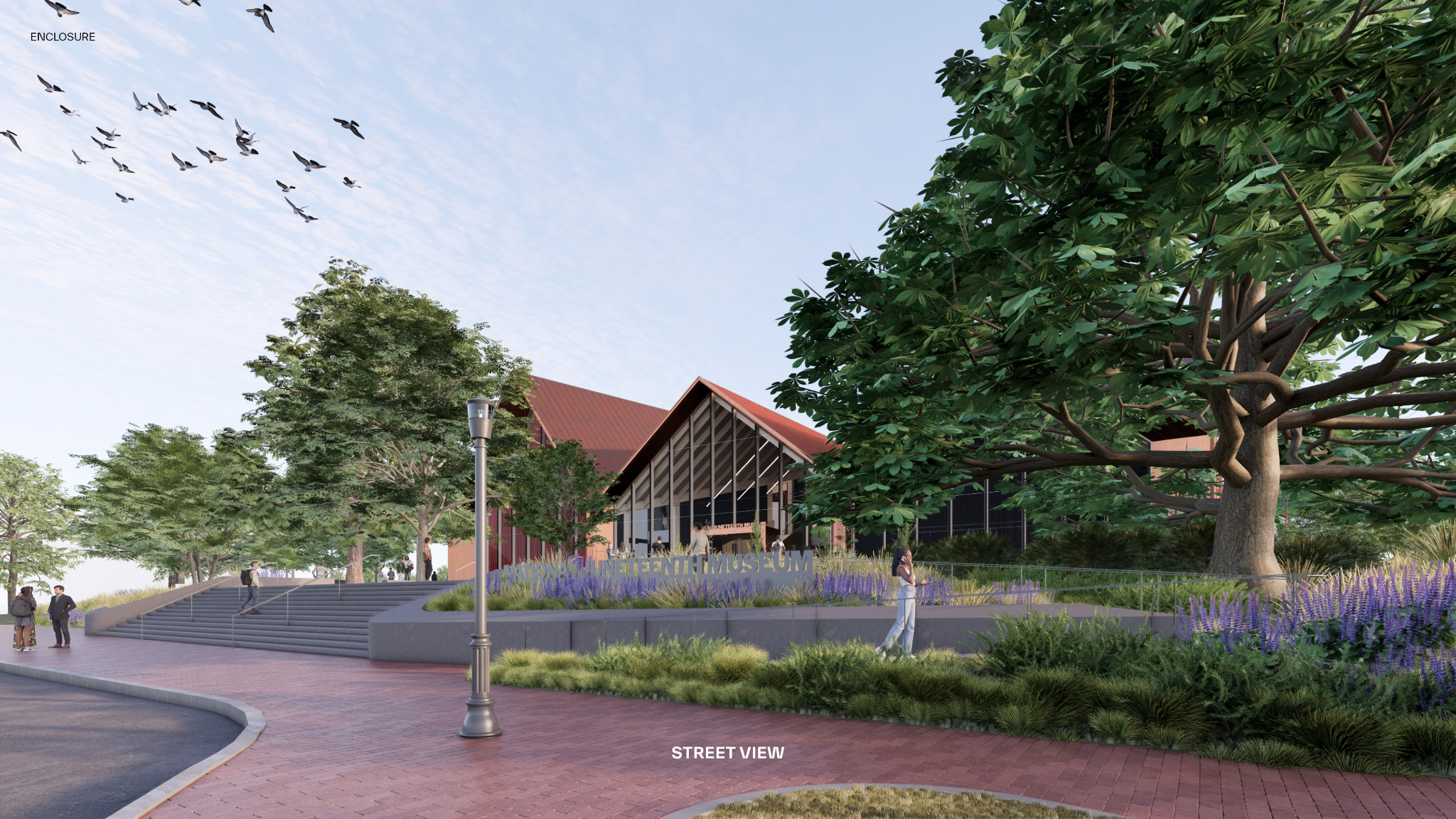 An artistic rendering of the National Juneteenth Museum in Fort Worth, Texas. The Church of Jesus Christ of Latter-day Saints announced Wednesday that it is donating $3 million to support the future National Juneteenth Museum.