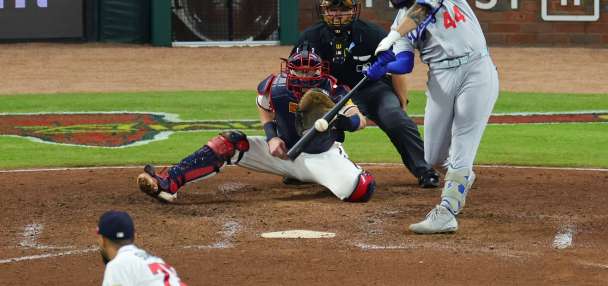 Pages delivers go-ahead single in 7th as Dodgers beat Braves 4-1 to clinch NL Division Series