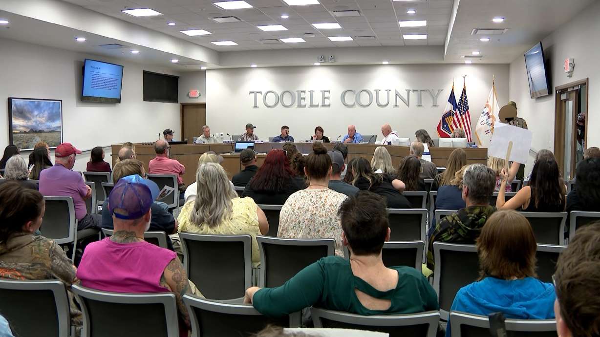 The Tooele County Planning Commission voted unanimously to table the current draft of the Tooele County Land Use Ordinance 2026-100 on Wednesday.