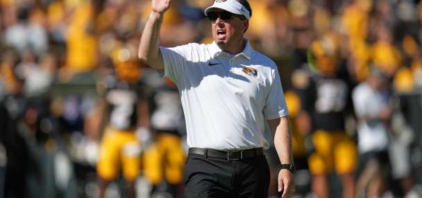 Missouri coach Eli Drinkwitz says freshman Johnnie 'DJ' Jones receives a heart transplant