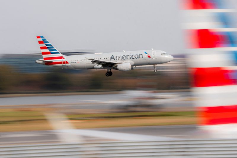 American Airlines said on Thursday ​it now intends to install SpaceX's Starlink satellite internet service on ‌its entire primary fleet of over 1,000 aircraft ⁠from next ​year.