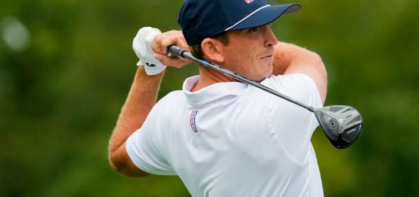 Jacob Bridgeman goes from Presidents Cup to a 63 to lead the PGA Tour stop in Japan