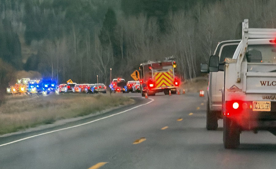Motorcyclist hospitalized after hitting bear in eastern Idaho