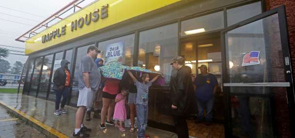 The Waffle House Index helps Southerners — and FEMA — gauge a storm's severity