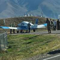 Private plane makes emergency landing inside Hill Air Force Base
