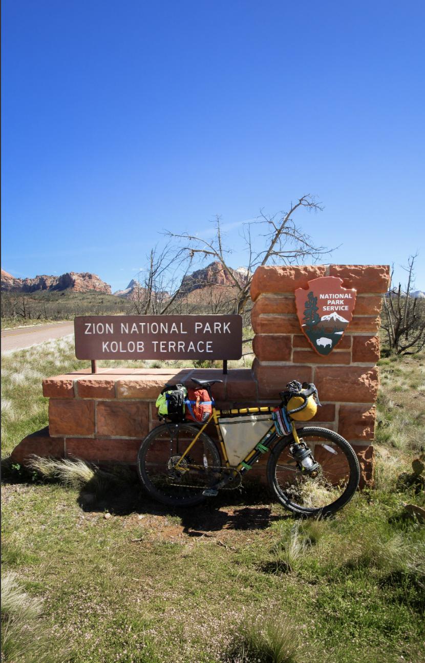 17-year-old Ollie Bryan of Cedar City is biking from "C to Sea" on a solo bikepacking trip to the Pacific Ocean.