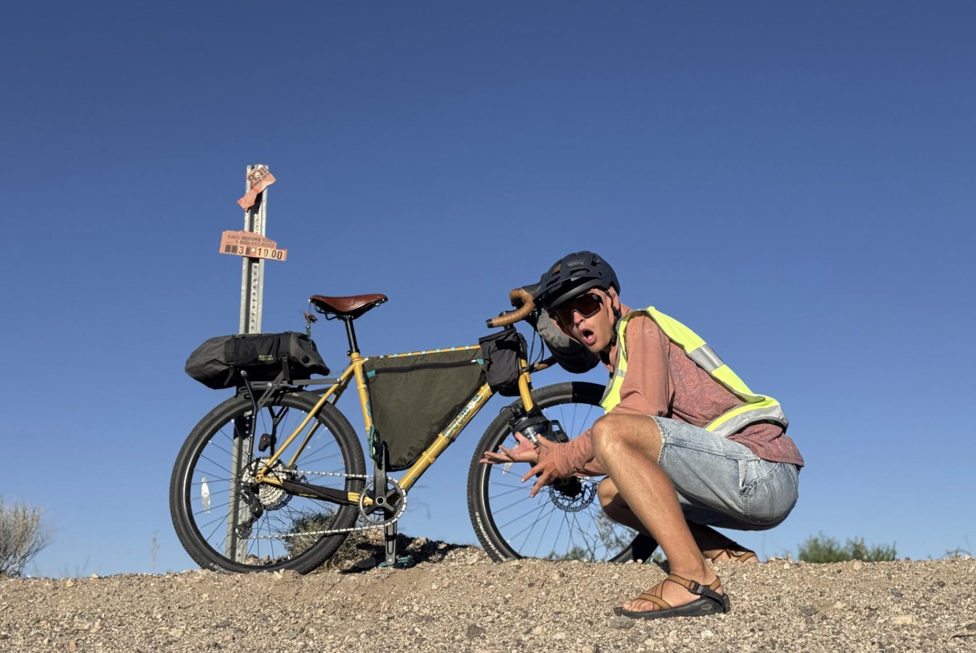 Cedar City teen riding from 'C to sea' on solo bikepacking trip to Pacific Ocean
