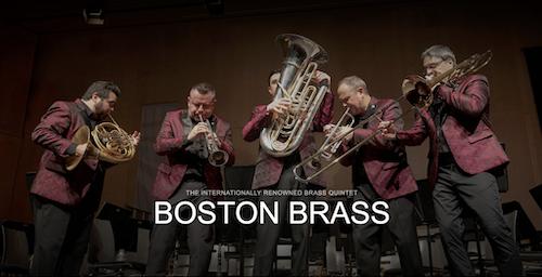 Boston Brass with UT Symphonic Band Concert